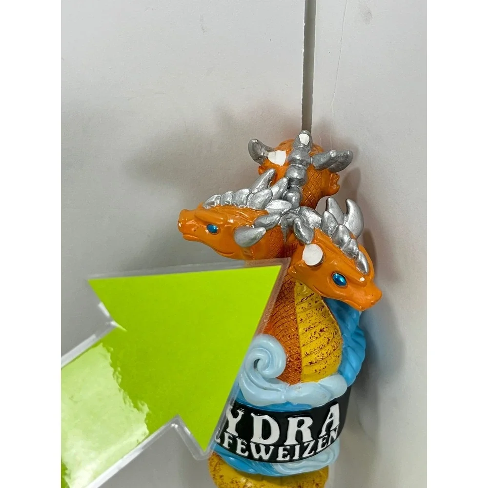 Elysian Brewing Hydra Hefeweizen Beer Tap Handle good Chip‎ Horn